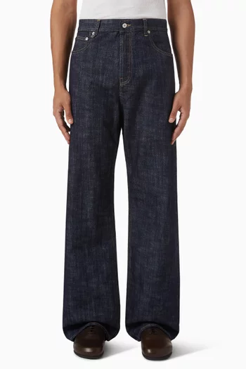 Le De-Nîmes Droit Jeans