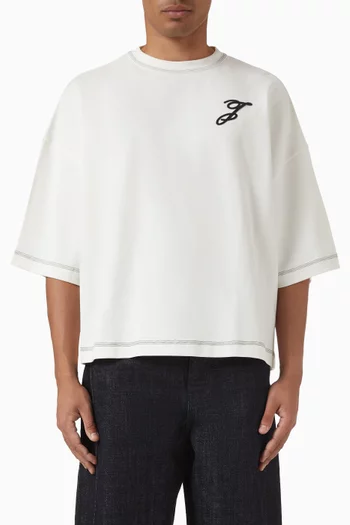 Le T-shirt Letro in Cotton