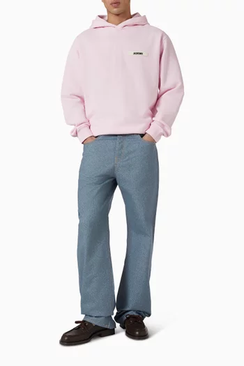 Le Hoodie Gros Grain in Cotton