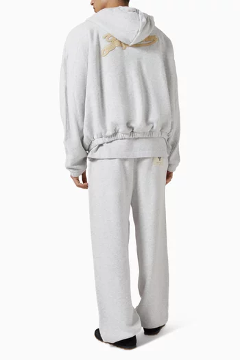 كنزة بغطاء رأس تورنيو صوف قطني