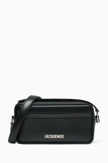 Le Baneto Crossbody Bag in Leather