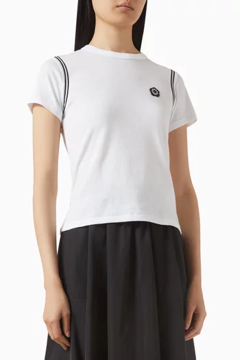 Boke Flower 2.0 Embroidered T‑shirt in Cotton