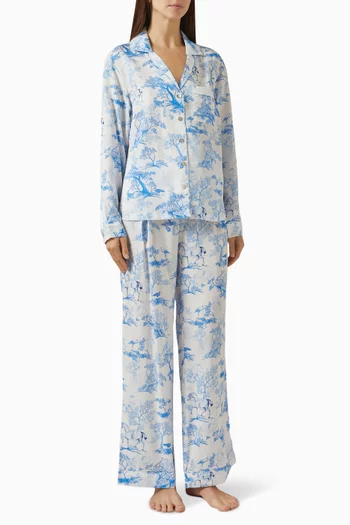 طقم بيجاما وبنطال كاميل