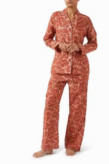 طقم بيجاما ليدبوري 92‏ قطن