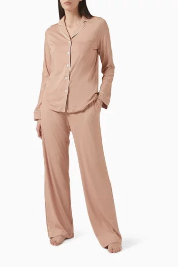 طقم بيجاما لارا 10‏ جيرسيه