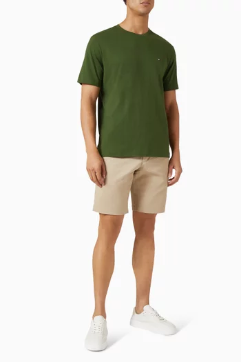 Crew Neck T-shirt in Cotton