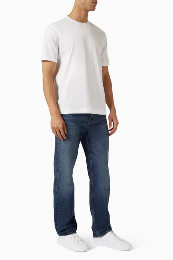 Jersey T-shirt in Cotton