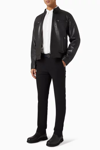 جاكيت ريسر جلد