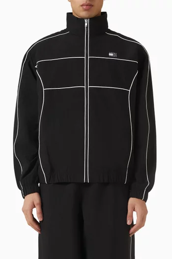 Piping Detail Flag Jacket