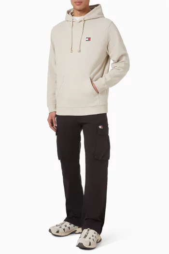 Badge Hoodie in Cotton-blend