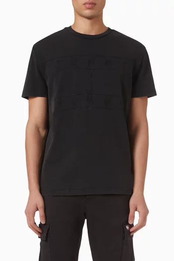 Tonal Flag T-shirt in Cotton