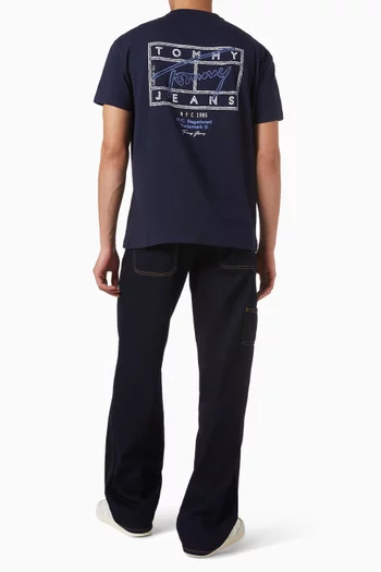 Graphic T-shirt in Cotton