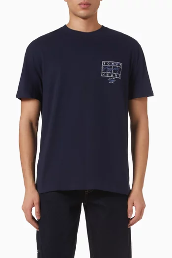 Graphic T-shirt in Cotton