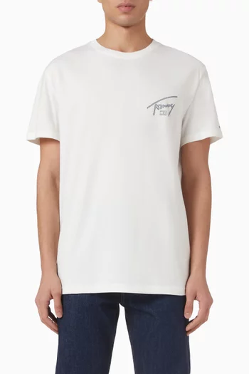 Logo T-shirt in Cotton