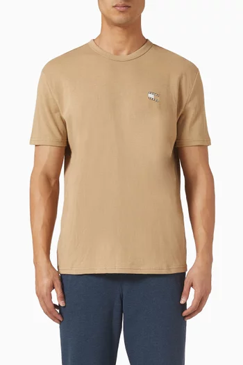 Logo Badge T-shirt in Cotton