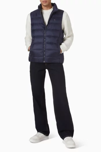 Lightweight Down Zip Vest