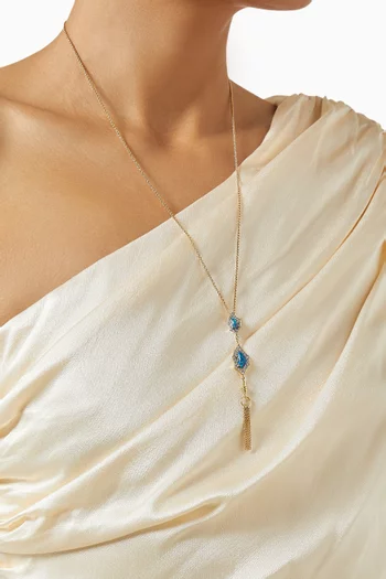 Kasbah Sautoir Necklace in 18kt Yellow Gold