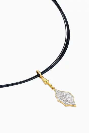 Kasbah Diamond Necklace in 18kt Yellow Gold