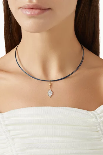 Kasbah Diamond Necklace in 18kt Yellow Gold