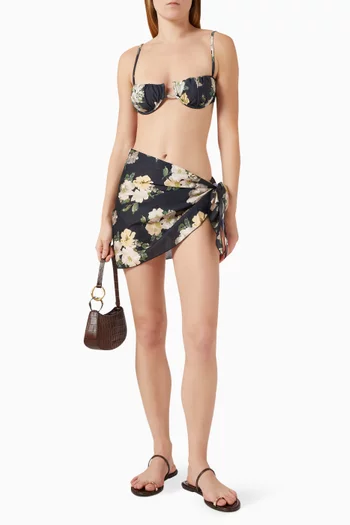 Liz Floral-print Sarong