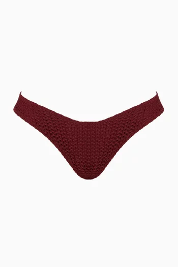 Lulu Crochet Bikini Briefs