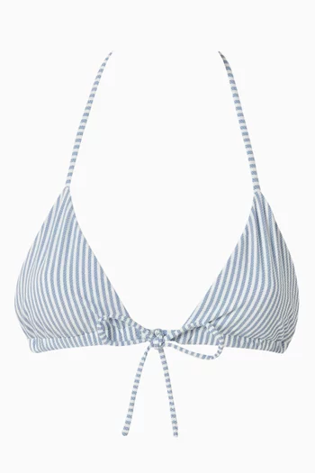 Emma Bikini Top in Twill