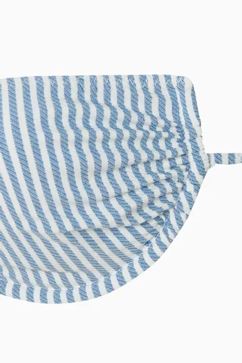 Simonette Bikini Top in Twill