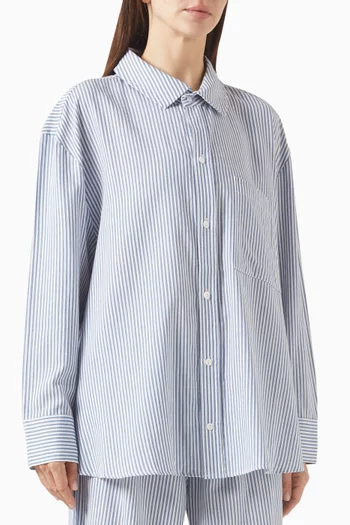 قميص بويفريند بأزرار