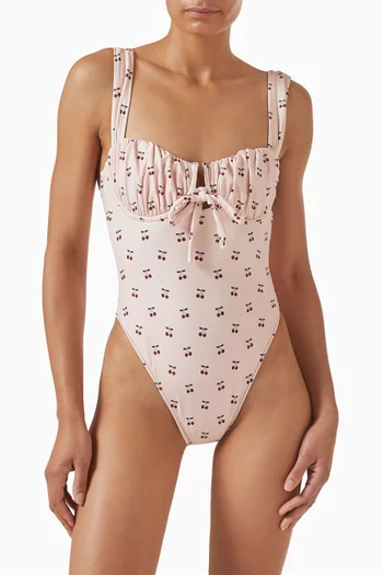 Petal Variation One-piece Swimsuit