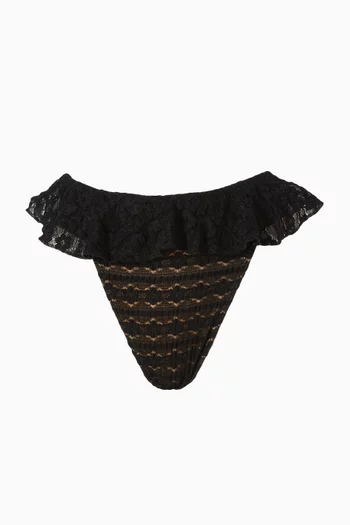 Tamarindo Ruffle Bikini Briefs