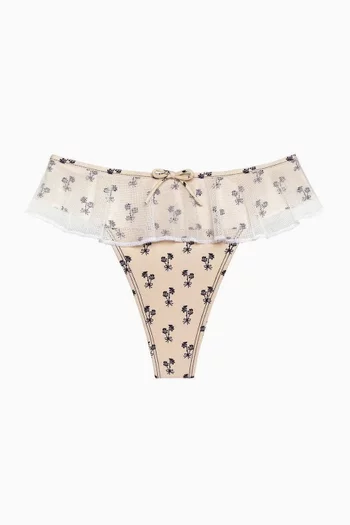 Tamarindo Ruffle Bikini Briefs