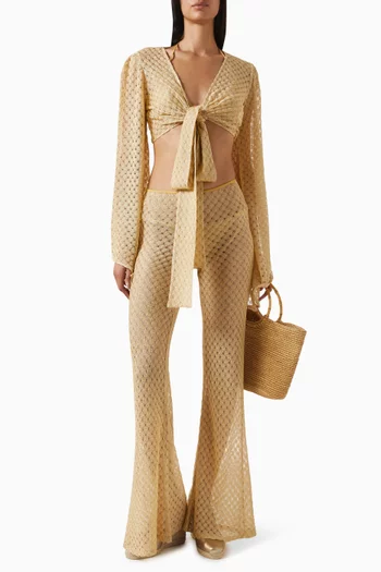 Flared Cover-up Pants