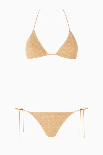 طقم بيكيني بتصميم مثلث