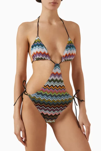 Trapeze-style Trikini