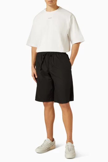 Oversized Printed T-shirt in Cotton