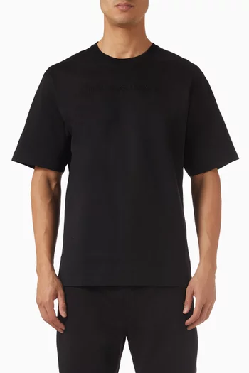 Logo Patch T-shirt in Cotton