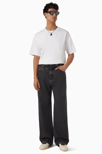 Logo Patch T-shirt in Cotton