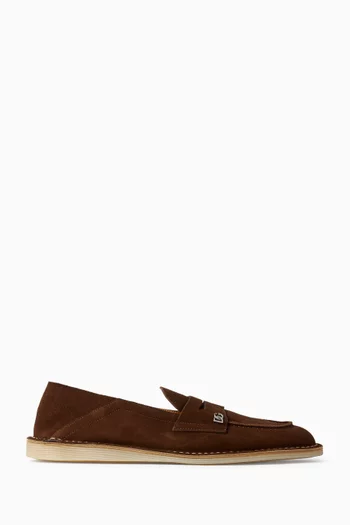 حذاء سهل الارتداء بشريط بيني جلد