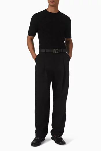 كنزة بحياكة دقيقة حرير