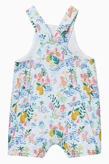 Addison Print Playsuit in Cotton
