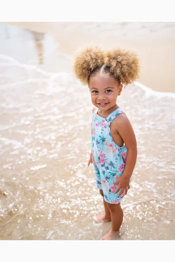 Milana Print Playsuit in Cotton