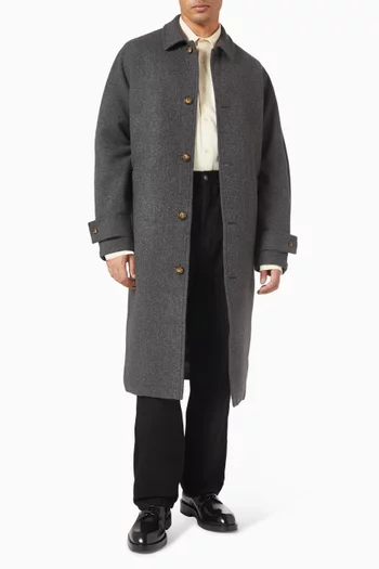 Pine Coat in Wool-blend