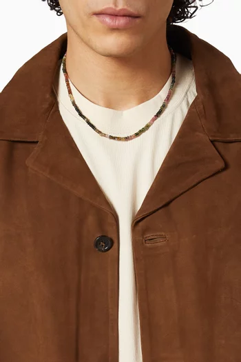 Mixed Rainbow Tourmaline Necklace