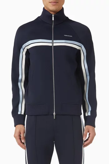 Sports Jacket in Cotton-blend