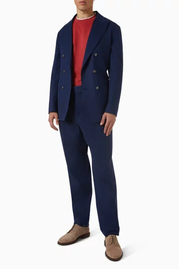 Faux-layering T-shirt in Cotton