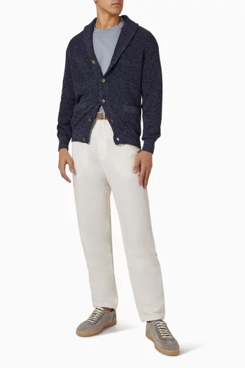 تي شيرت مزين بشعار الماركة قطن