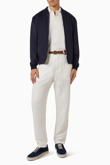 تي شيرت بولو بشعار الماركة قطن