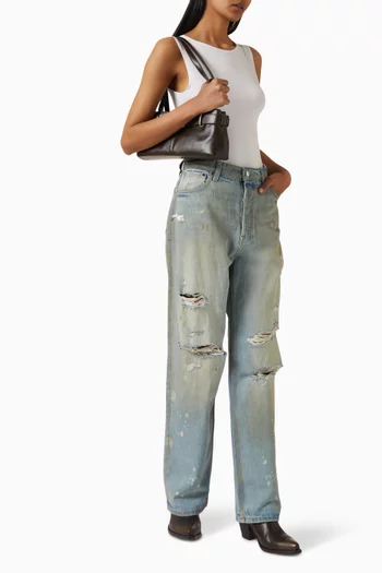 Sofia High-rise Relaxed Jeans in Denim