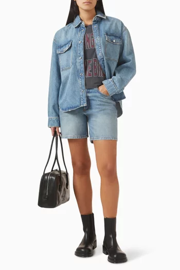 تي شيرت جوني قصير قطن