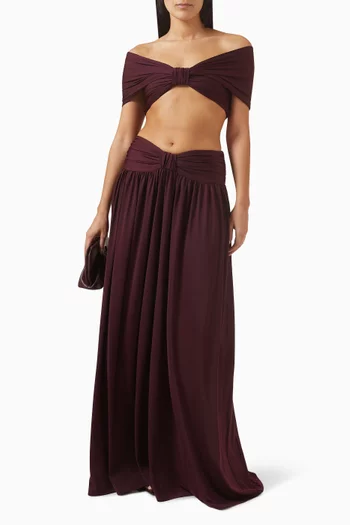 Alessia Ruched Skirt